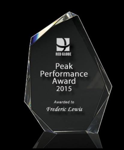 Infiniti Crystal Sail Corporate Award - Avail in 3 sizes trophies and awards Engrave Works