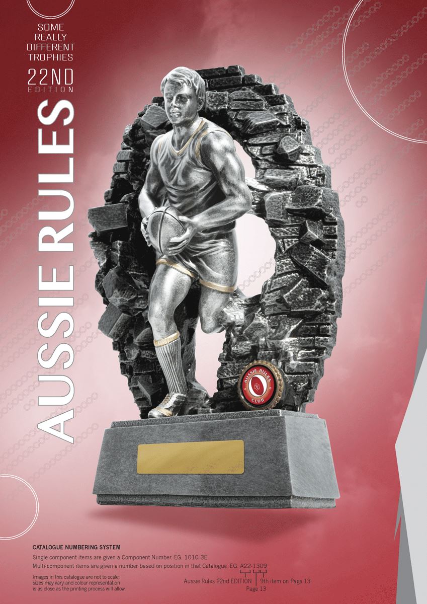 Aussie Rules Football Trophies | Australia Engrave Works