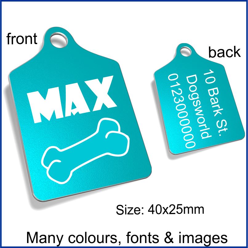 Engraved Designer Pet ID Tags Engrave Works