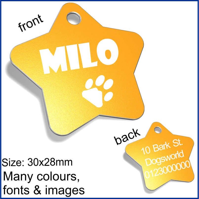 Engraved Designer Pet ID Tags Engrave Works