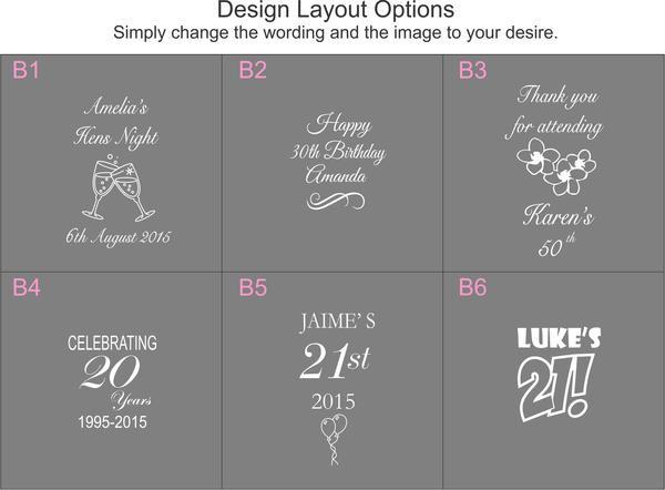 Bohemia Crystal Glassware - Bohemia Crystal Bar Trio Tumblers 4 Pack With Engraving