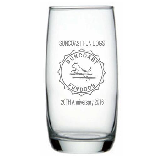 Personalised Glasses - Engraved Sports Trophey Glassware