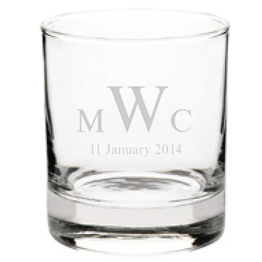 Personalised Glasses - Engraved Tumbler Glasses