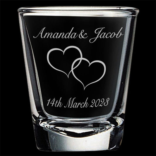 Personalised Shot Glasses Australia - SALE ON NOW Personalised Glasses Engrave Works