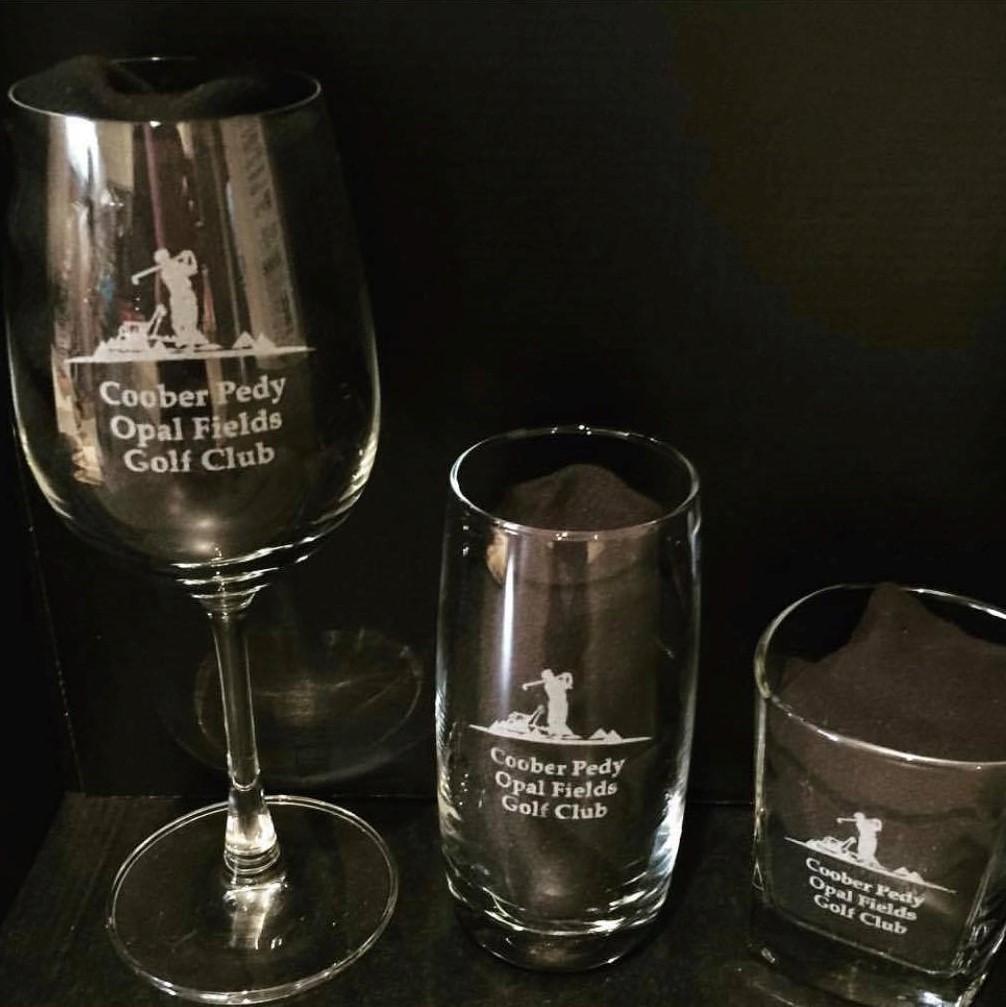 Corporate - Wine Glass Engraved Personalised Glasses Engrave Works 