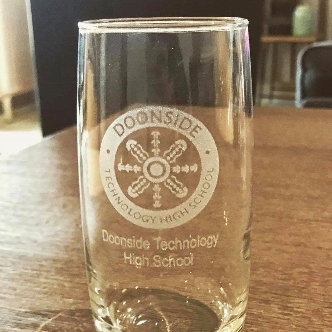 Corporate - Hi Ball Tumbler Engraved Personalised Glasses Engrave Works 