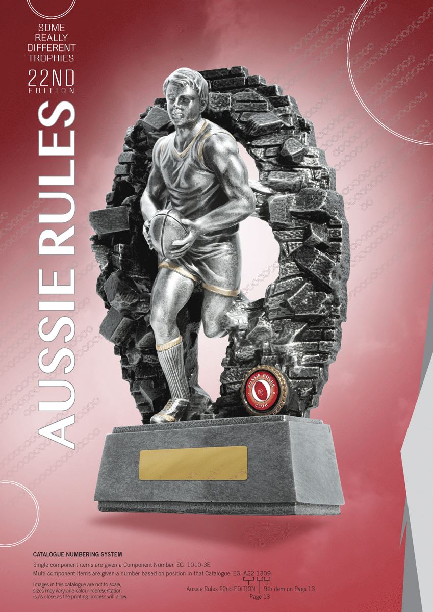 Aussie Rules Football Trophies | Australia Engrave Works 