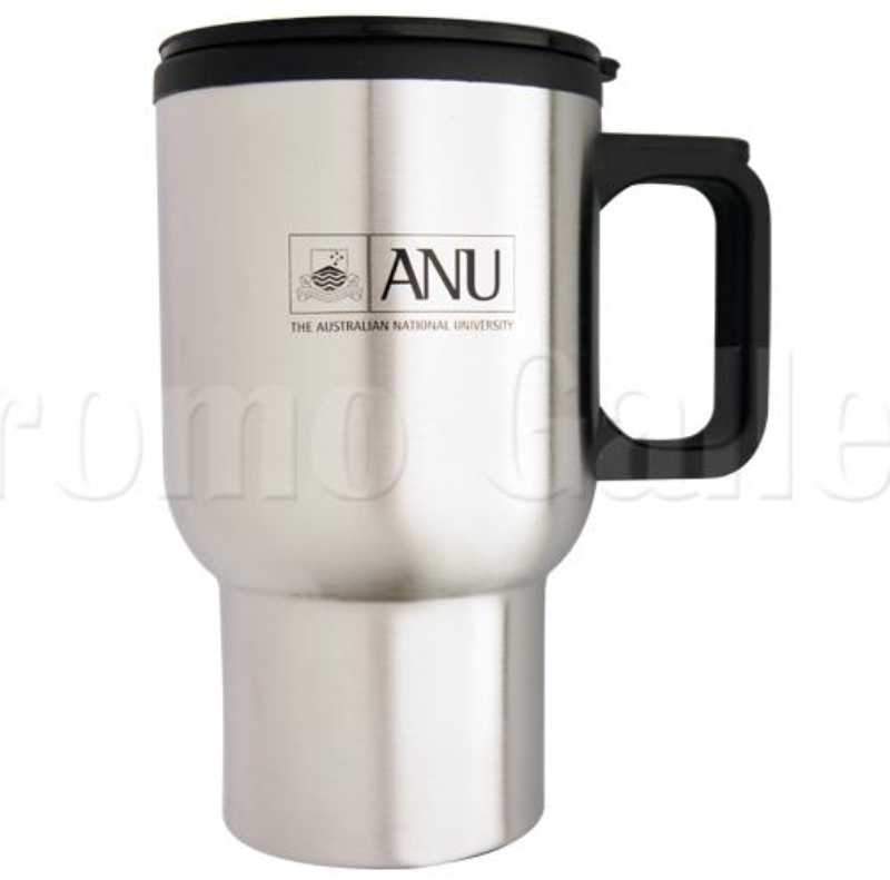 Promo Stainless Steel Travel Mugs 425ml PROMOTIONAL DRINK WARES Engrave Works 