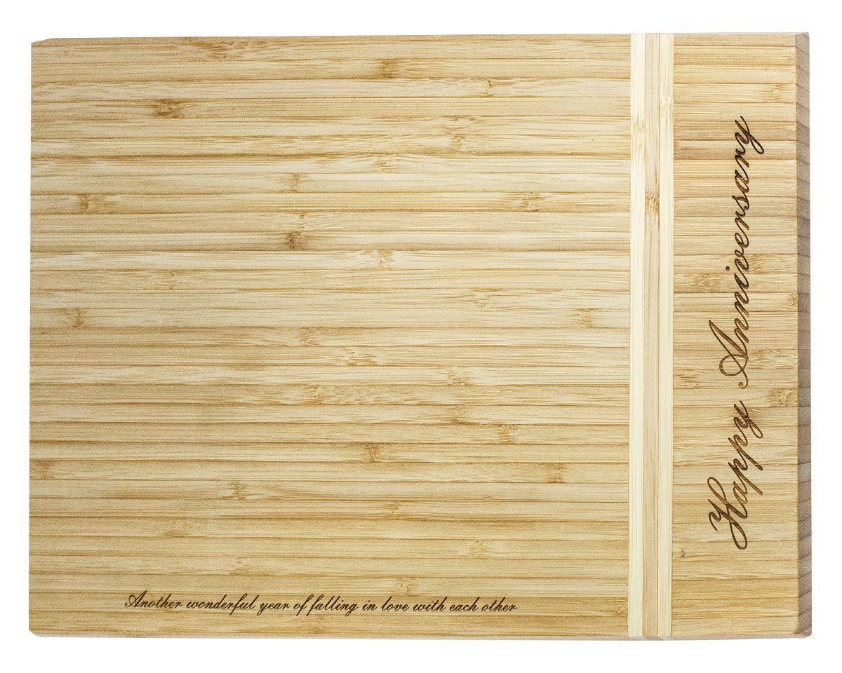 Engraved Bamboo Wood Patterned Board Engrave Works 