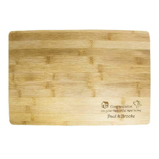 Engraved Bamboo Wood Message Board Engrave Works 