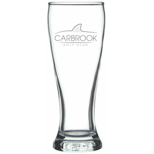 Corporate - Beer Brasserie Glass Engraved Personalised Glasses Engrave Works 