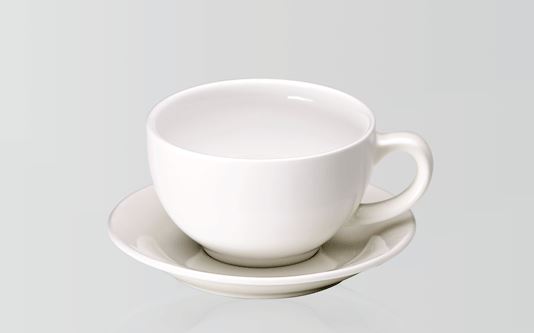 Ceramic Mugs - Cappuccino Saucer Mugs