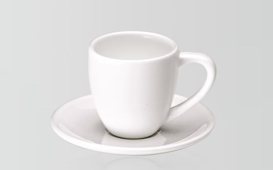Ceramic Mugs - Espresso Saucer Mugs