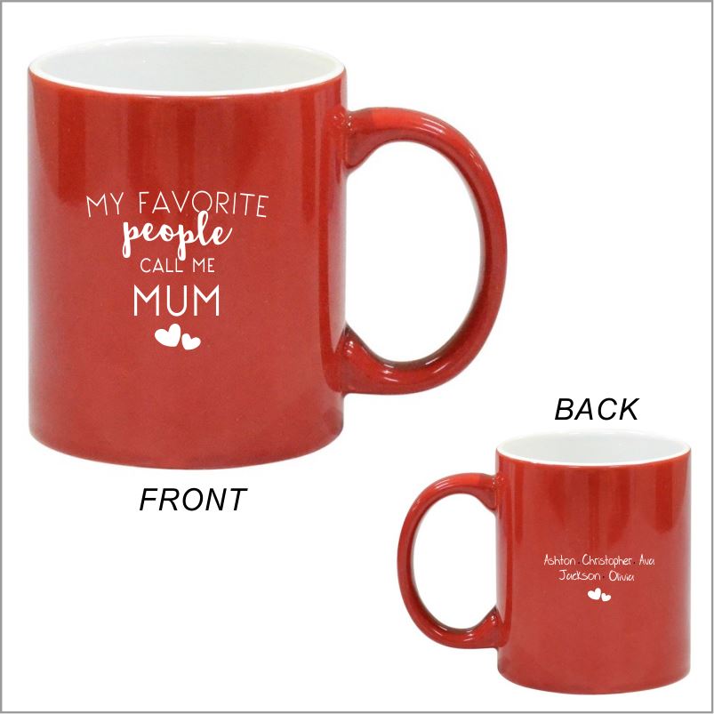 Personalised Mothers Day Coffee Mugs Engrave Works 