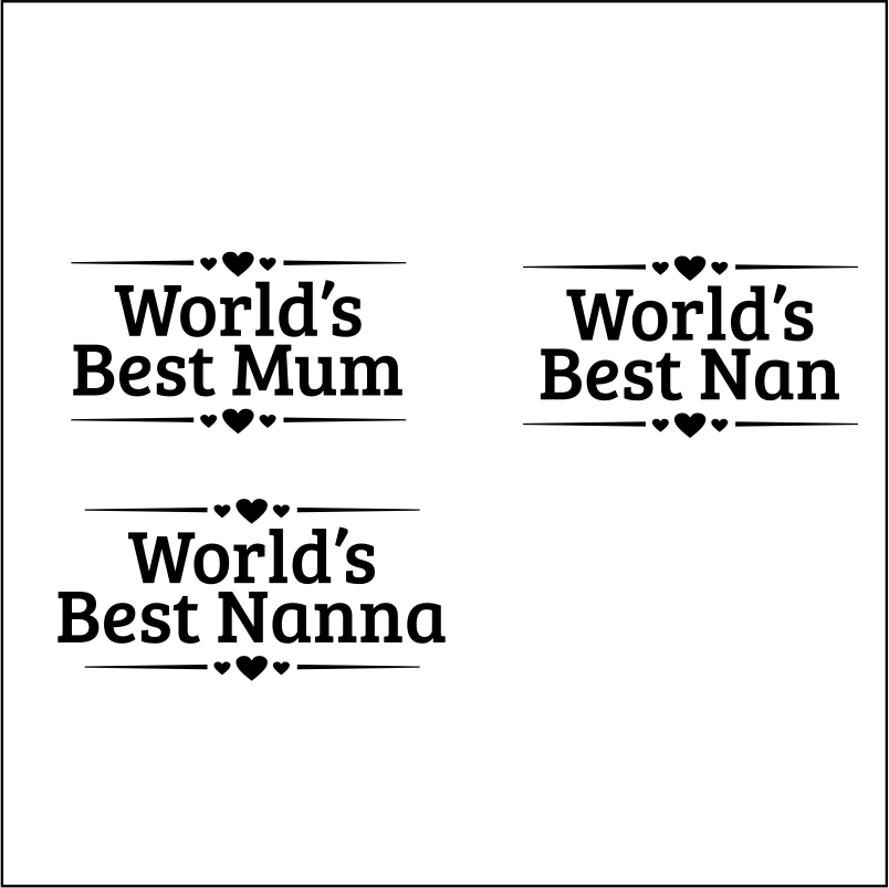 Personalised Mother's Day Wood Chopping Board Engrave Works 