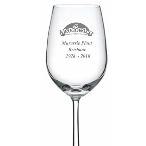 Personalised Glasses - Corporate - Wine Glass Engraved