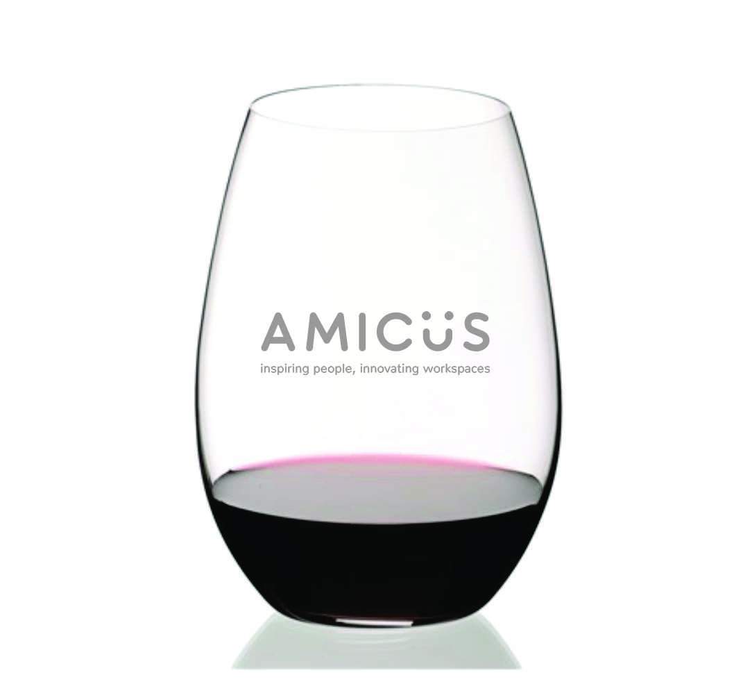 Personalised Glasses - Riedel Crystal Stemless Wine Glasses With Engraving